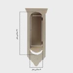 کاور چوبی شیر لوله گاز مدل 488 - تصویر 6