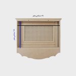 کاور چوبی جعبه فیوز مدل حصیری دالبری 490/2