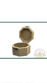جعبه چوبی جواهر هشت ضلعی