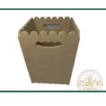 سطل اشغال چوبی دالبری بزرگ